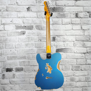 Fender Custom Shop 1965 Telecaster Custom Heavy Relic, Quartersawn Maple Neck, Aged Lake Placid Blue
