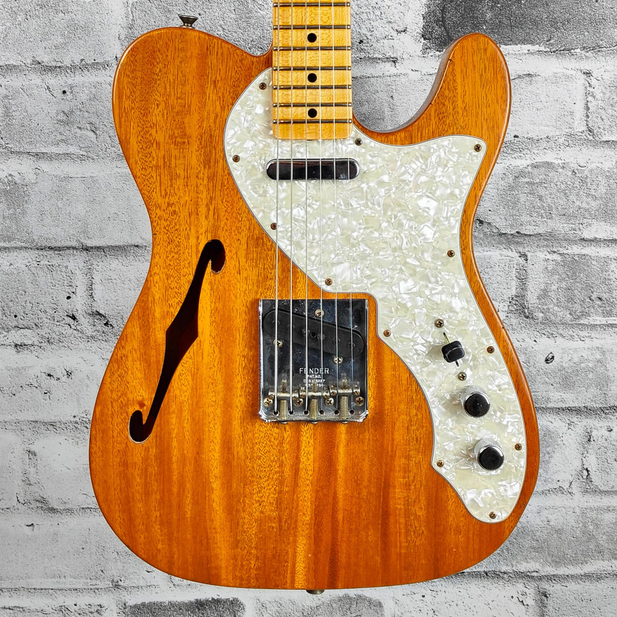 Fender Custom Shop 1968 Telecaster Thinline Journeyman Relic, Quartersawn Neck, Aged Natural