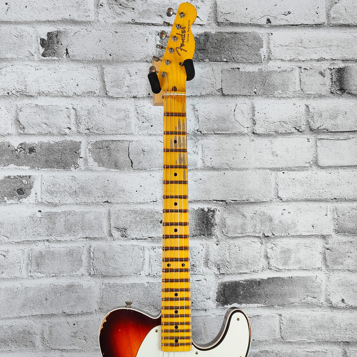 Fender Custom Shop '59 Tele Custom Relic, Maple Neck, Wide-Fade Chocolate 3-Color Sunburst