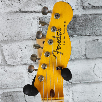 Fender Custom Shop '59 Tele Custom Relic, Maple Neck, Wide-Fade Chocolate 3-Color Sunburst