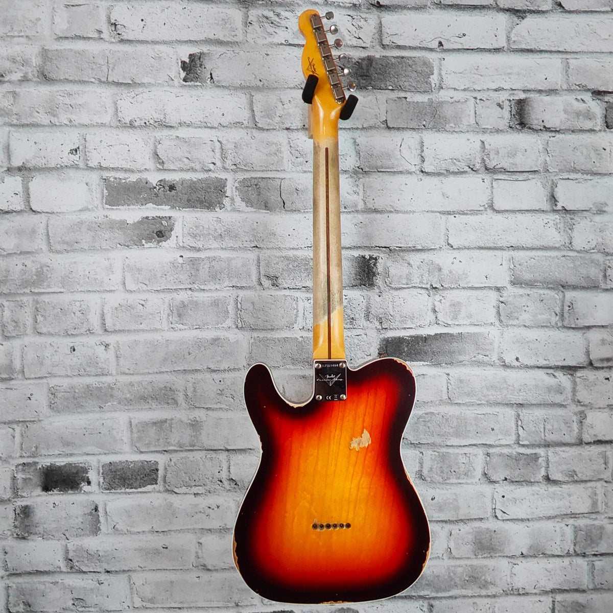 Fender Custom Shop '59 Tele Custom Relic, Maple Neck, Wide-Fade Chocolate 3-Color Sunburst