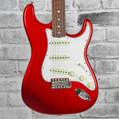 Fender Custom Shop '66 Strat Deluxe Closet Classic, Rosewood Fingerboard, Faded Aged Candy Apple Red