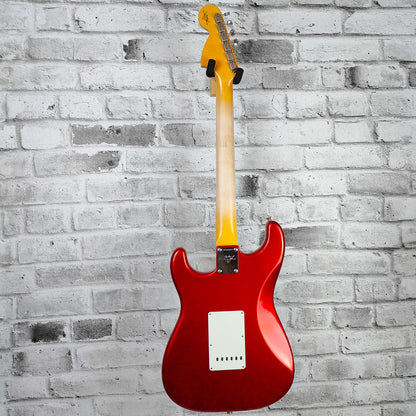 Fender Custom Shop '66 Strat Deluxe Closet Classic, Rosewood Fingerboard, Faded Aged Candy Apple Red