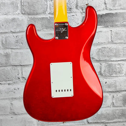 Fender Custom Shop '66 Strat Deluxe Closet Classic, Rosewood Fingerboard, Faded Aged Candy Apple Red