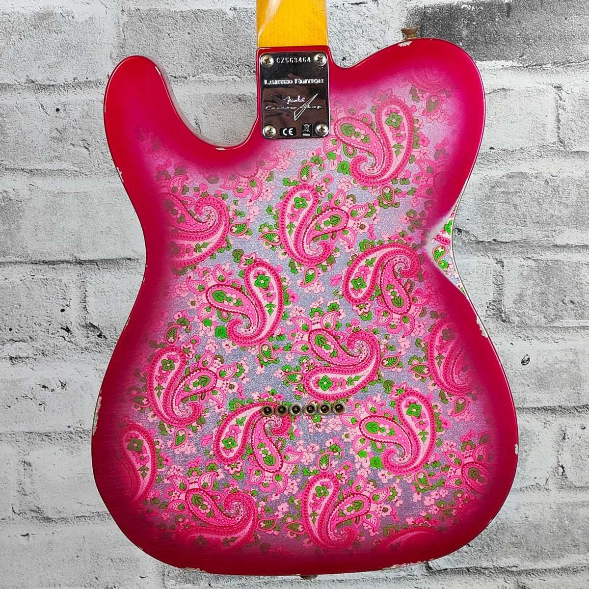 Fender Custom Shop Limited Edition '68 Telecaster Relic, Pink Paisley