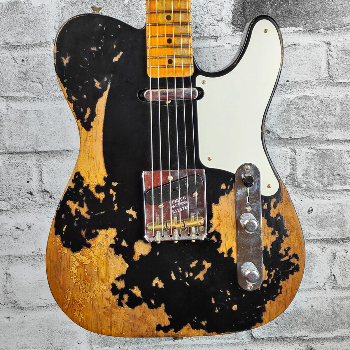 Fender Custom Shop Limited Edition Double Esquire Super Heavy Relic, Aged Black