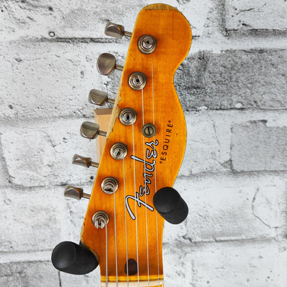 Fender Custom Shop Limited Edition Double Esquire Super Heavy Relic, Aged Black