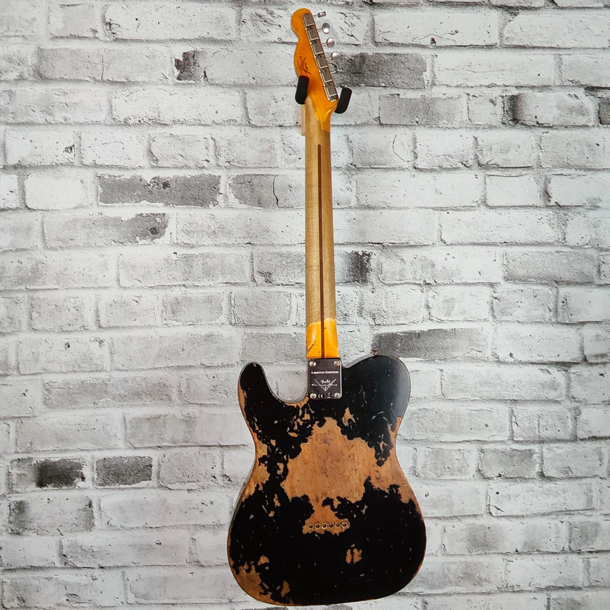 Fender Custom Shop Limited Edition Double Esquire Super Heavy Relic, Aged Black