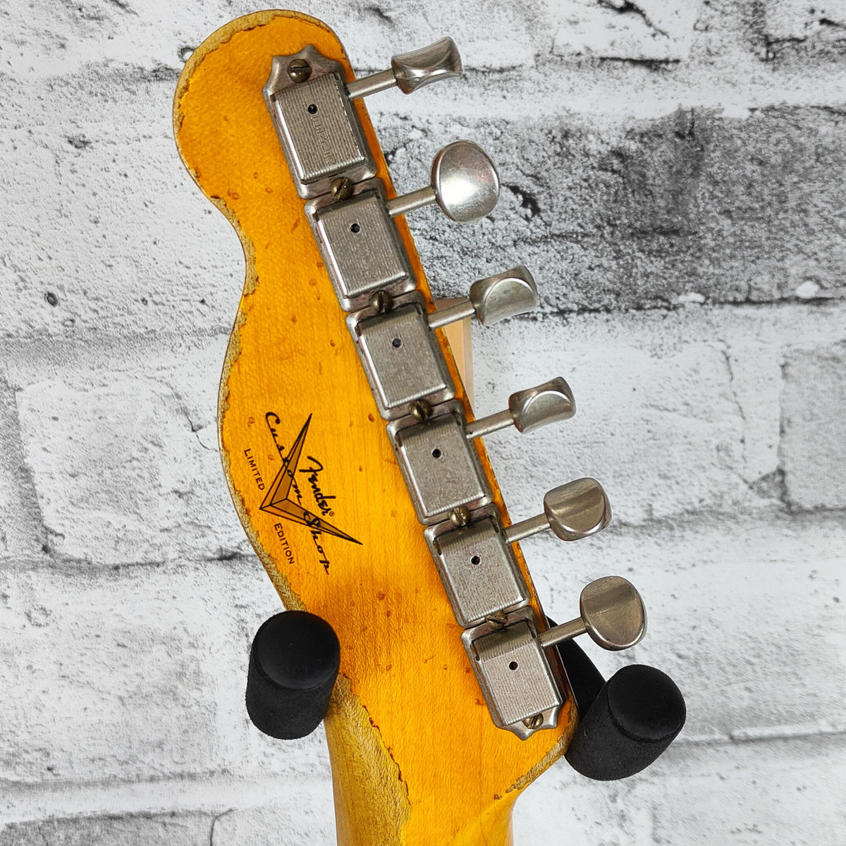 Fender Custom Shop Limited Edition Double Esquire Super Heavy Relic, Aged Black