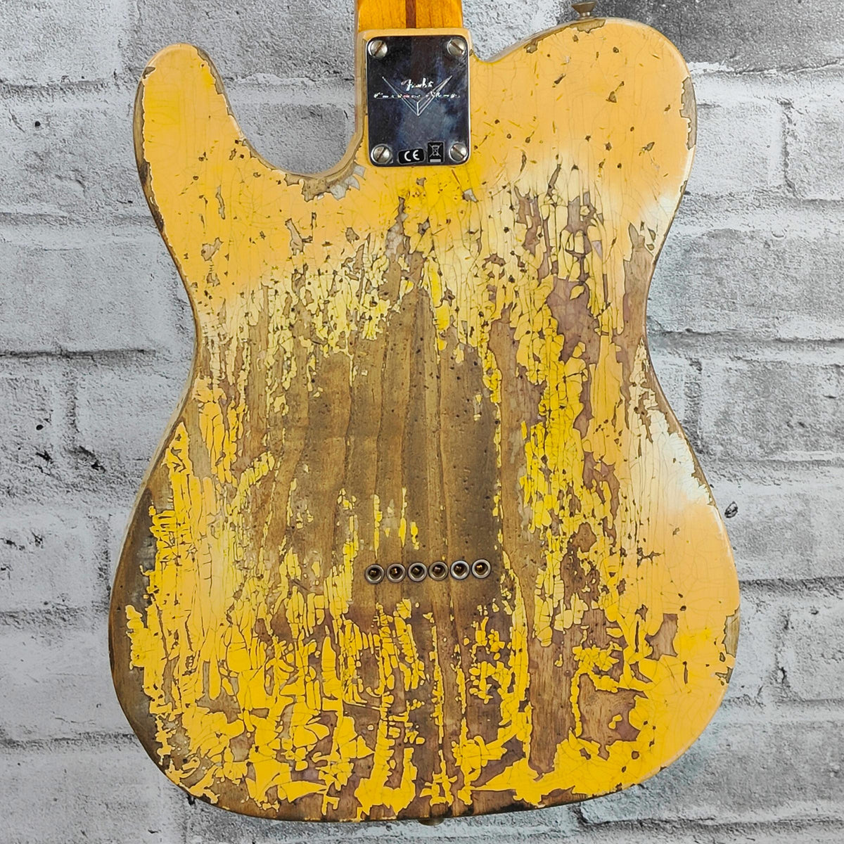 Fender Custom Shop '52 Telecaster Super Heavy Relic, Maple Neck - Aged Nocaster Blonde