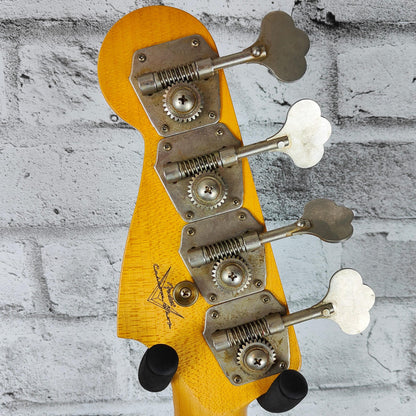 Fender Custom Shop '63 Precision Bass Journeyman Relic, Rosewood Fingerboard, Aged Olympic White
