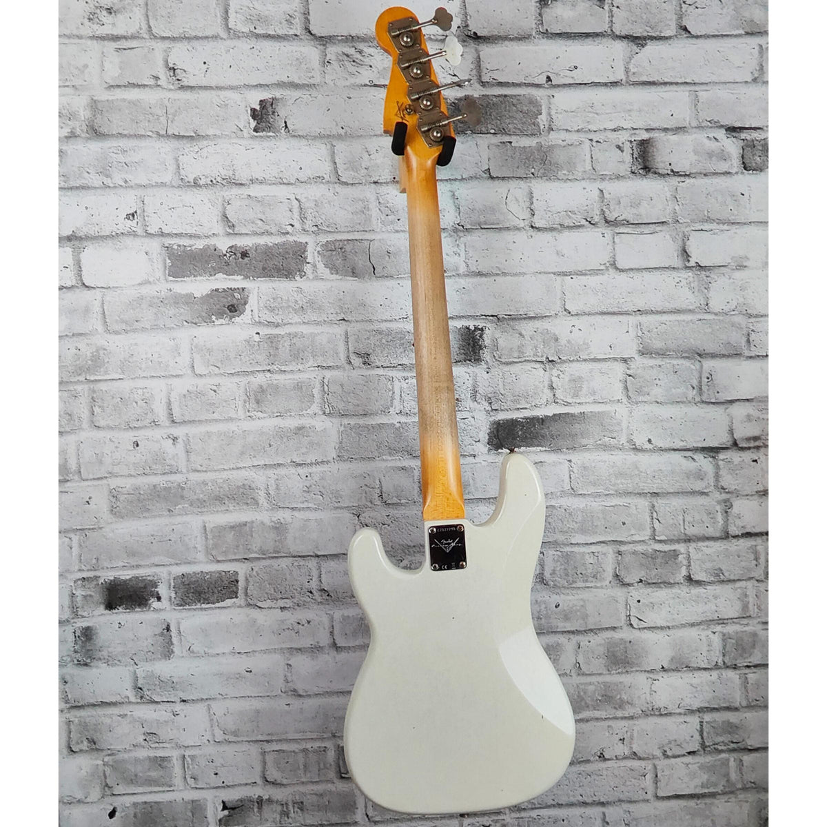 Fender Custom Shop '63 Precision Bass Journeyman Relic, Rosewood Fingerboard, Aged Olympic White