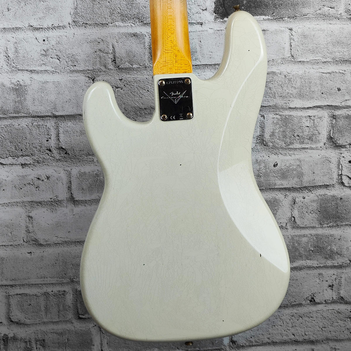 Fender Custom Shop '63 Precision Bass Journeyman Relic, Rosewood Fingerboard, Aged Olympic White