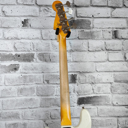 Fender Custom Shop '63 Precision Bass Journeyman Relic, Rosewood Fingerboard, Aged Olympic White