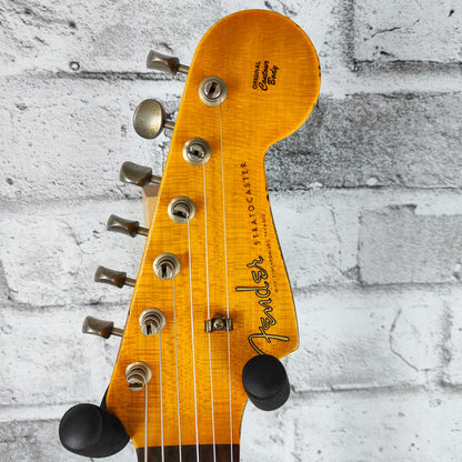 Fender Custom Shop '61 Stratocaster Heavy Relic, Rosewood Fingerboard, Super Faded Aged 3-Colour Sunburst