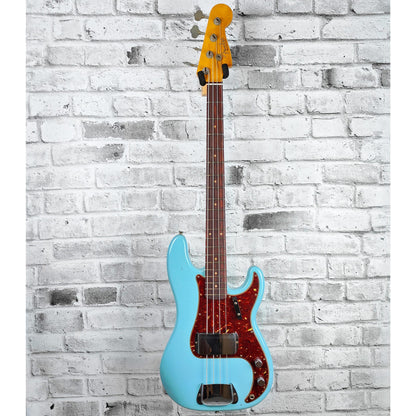 Fender Custom Shop '63 Precision Bass Journeyman Relic, Rosewood Fingerboard, Aged Daphne Blue