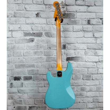 Fender Custom Shop '63 Precision Bass Journeyman Relic, Rosewood Fingerboard, Aged Daphne Blue