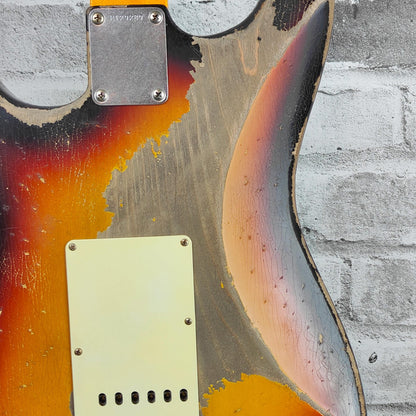 Fender Custom Shop '60 Stratocaster Ultimate Relic, Master Built by Greg Fessler, 3-Color Sunburst