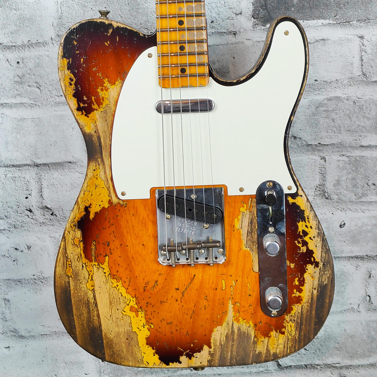 Fender Custom Shop Limited Edition 1950 Double Esquire, Super Heavy Relic, Wide-Fade 2-Color Sunburst