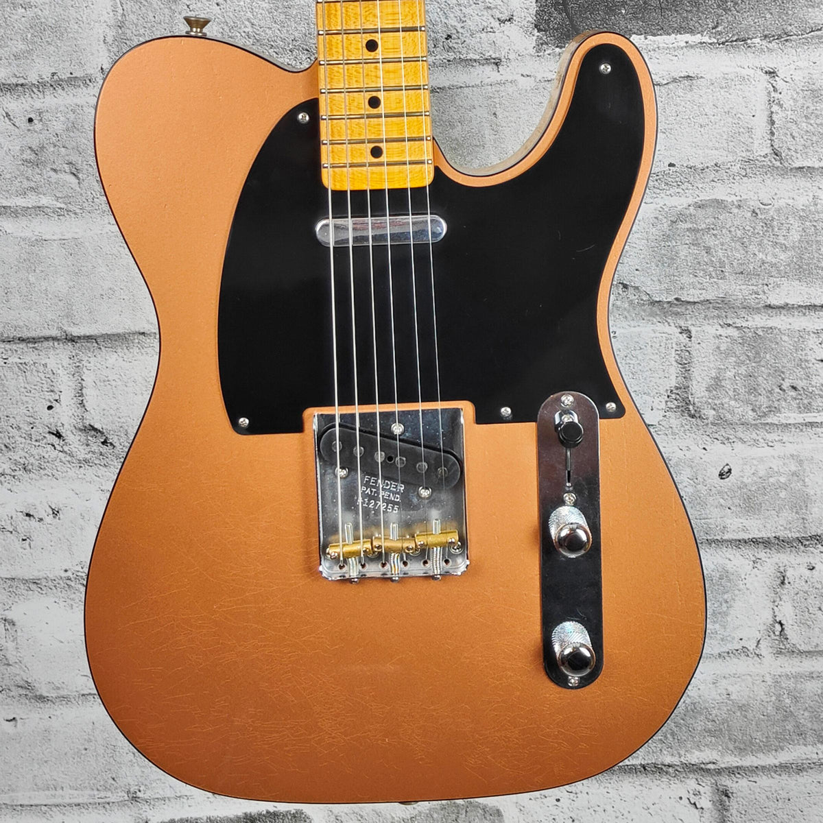 Fender Custom Shop Masterbuilt Jason Smith 1950's Telecaster Closet Classic, Copper Metallic