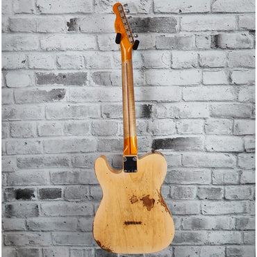 Fender Custom Shop 2023 Limited Edition Blackguard HS Telecaster Heavy Relic, Natural Blonde
