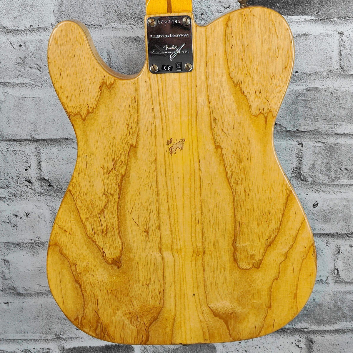 Fender Custom Shop 2023 Limited Edition Nocaster Thinline B5 Bigsby Relic, Aged Natural