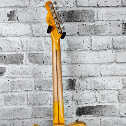 Fender Custom Shop 2023 Limited Edition Nocaster Thinline B5 Bigsby Relic, Aged Natural
