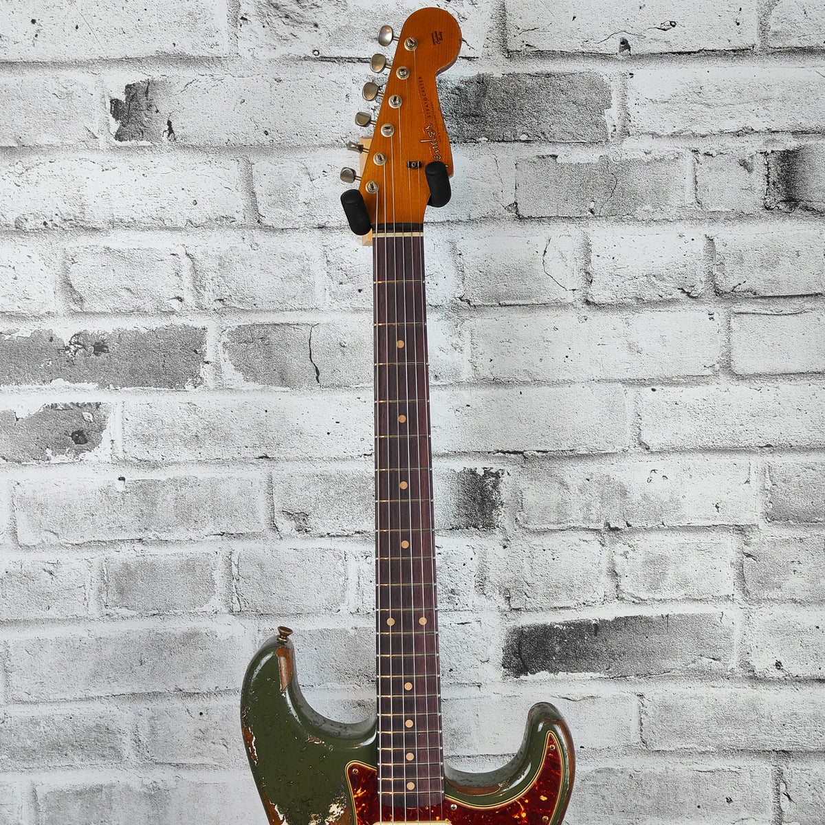 Fender Custom Shop Limited Edition Roasted 1960 Strat Super Heavy Relic, Aged Olive Green