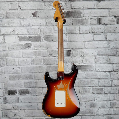 Fender Custom Shop Limited Edition HSS Stratocaster Heavy Relic, Faded Aged 3-Tone Sunburst
