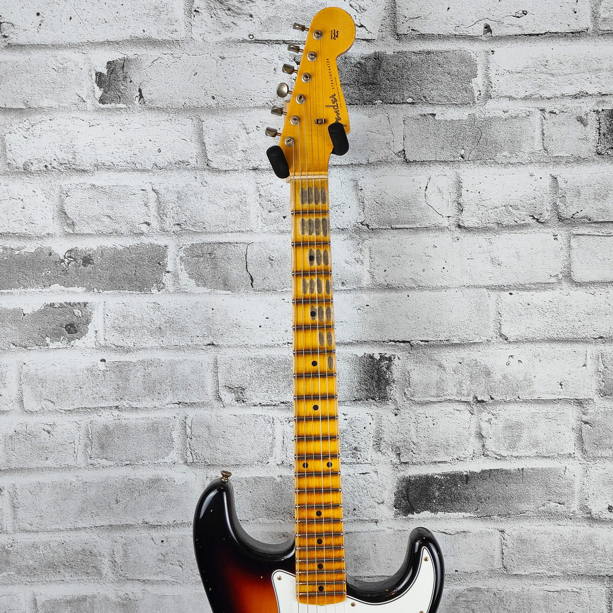 Fender Custom Shop Limited 62 Stratocaster Relic, Bleached 3-Tone Sunburst