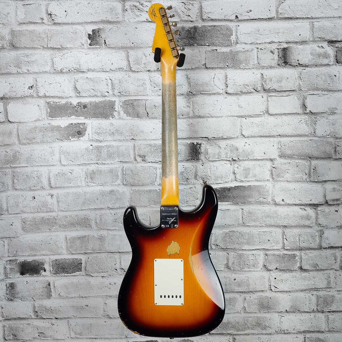 Fender Custom Shop Limited 62 Stratocaster Relic, Bleached 3-Tone Sunburst