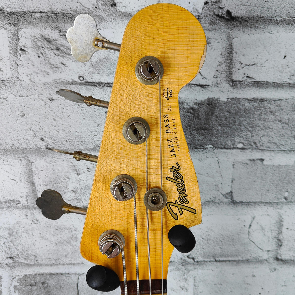 Fender Custom Shop Limited edition '60 Jazz Bass Relic, Aged Ocean Turquoise