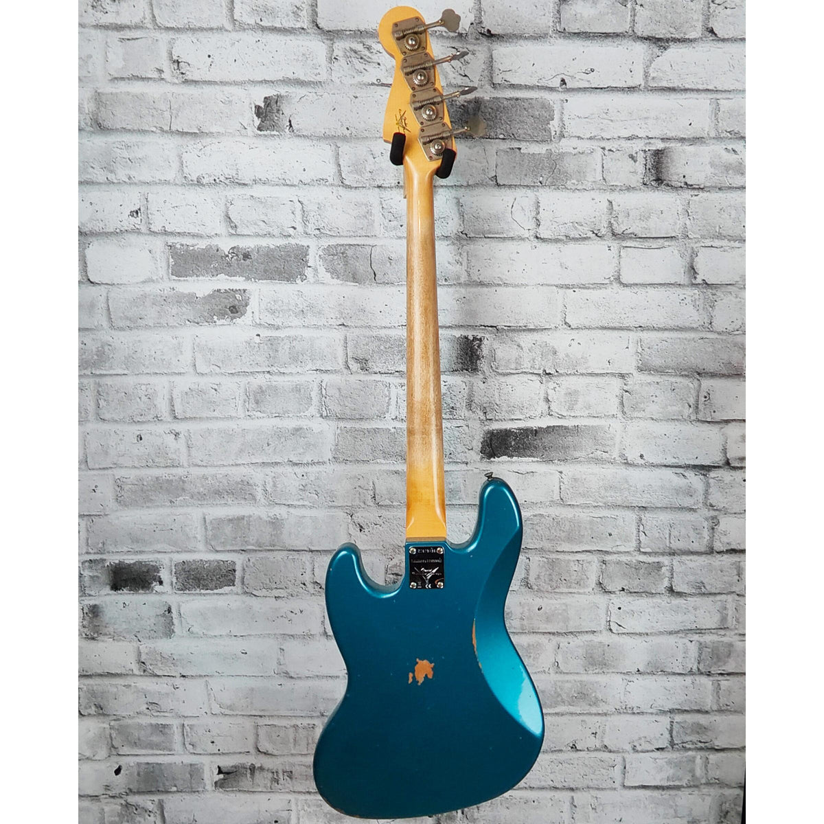 Fender Custom Shop Limited edition '60 Jazz Bass Relic, Aged Ocean Turquoise