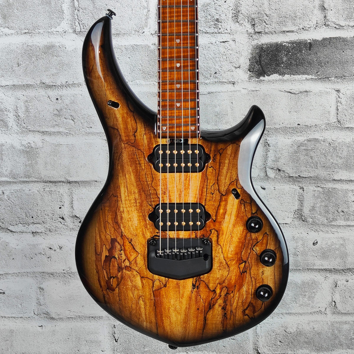 Ernie Ball Music Man John Petrucci Limited-edition Maple Top Majesty 6 Electric Guitar, Spice Melange