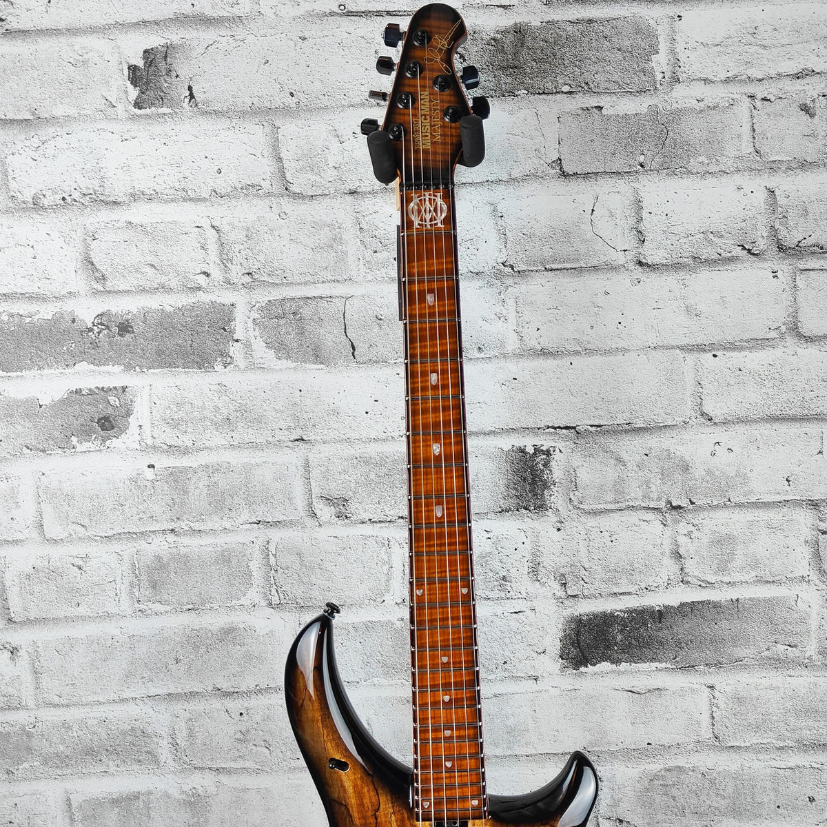 Ernie Ball Music Man John Petrucci Limited-edition Maple Top Majesty 6 Electric Guitar, Spice Melange