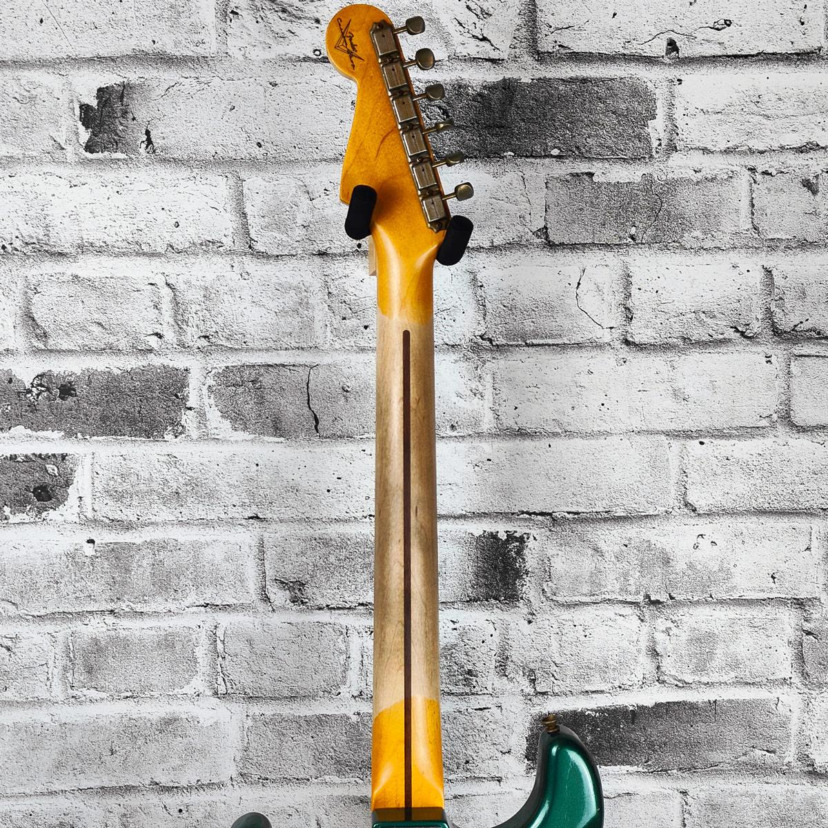 Fender Custom Shop 1956 Stratocaster Journeyman Relic, Maple Neck, Aged Sherwood Green Metallic