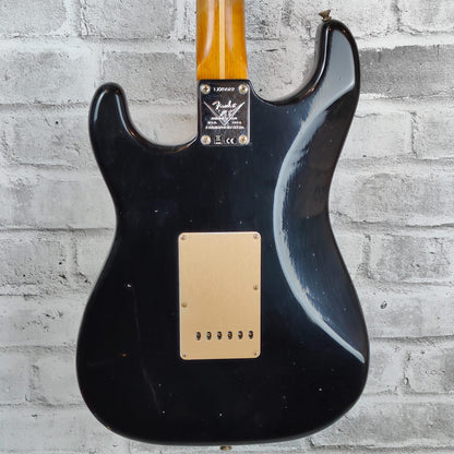 Fender Custom Shop Limited Edition 1954 Roasted Stratocaster Journeyman Relic, 1-Piece Roasted Quartersawn Maple Fingerboard, Aged Black