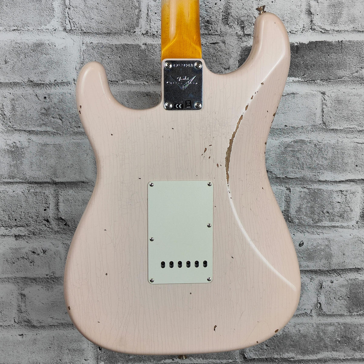 Fender Custom Shop Late 1962 Stratocaster Relic with Closet Classic Hardware, Rosewood Fingerboard, Super Faded Aged Shell Pink