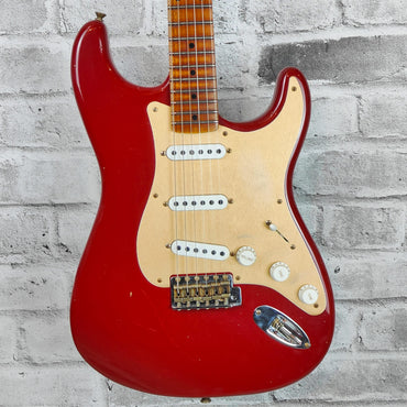 Fender Custom Shop Limited Edition 1954 Roasted Stratocaster Journeyman Relic, 1-Piece Roasted Quarterswan Maple Fingerboard, Cimarron Red