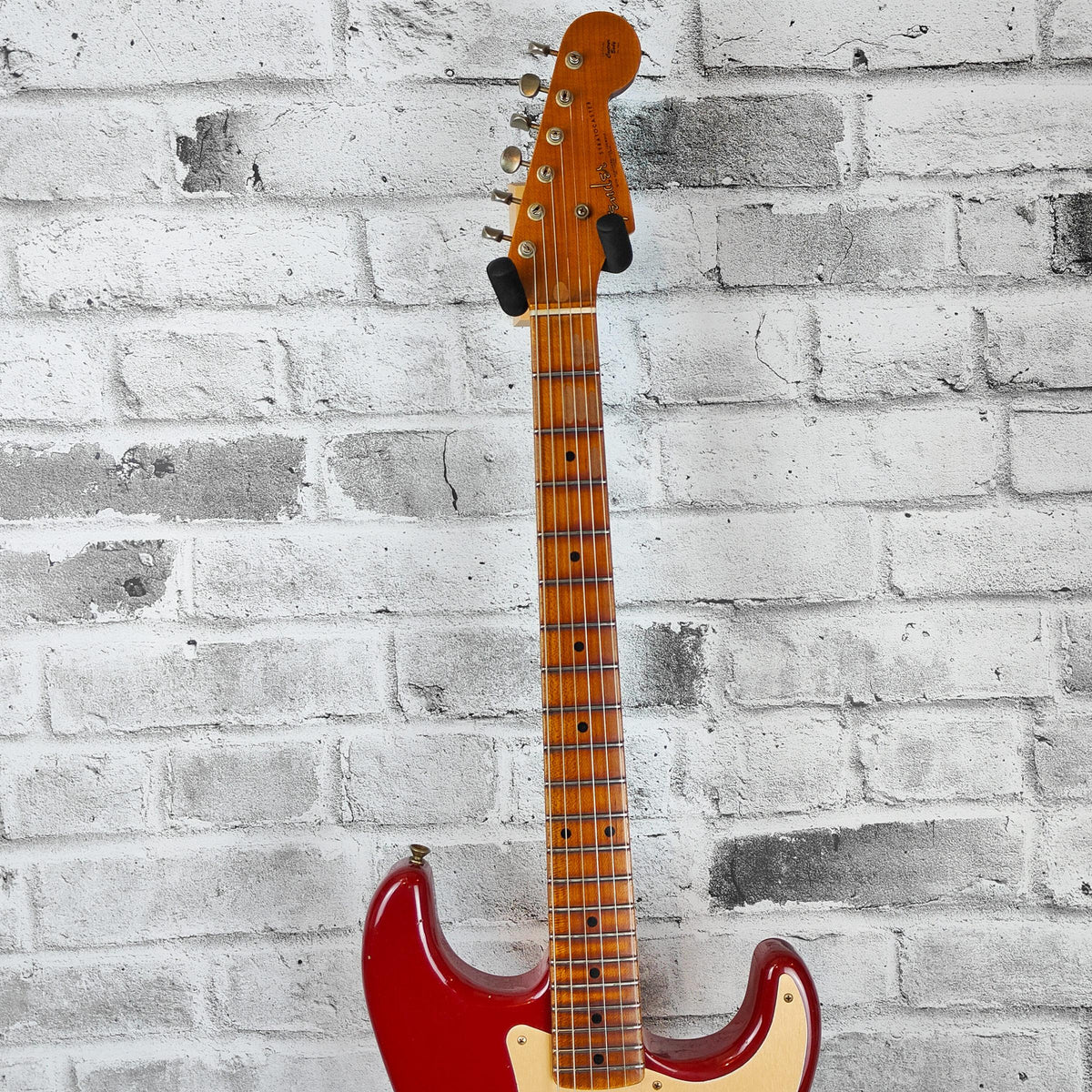 Fender Custom Shop Limited Edition 1954 Roasted Stratocaster Journeyman Relic, 1-Piece Roasted Quarterswan Maple Fingerboard, Cimarron Red