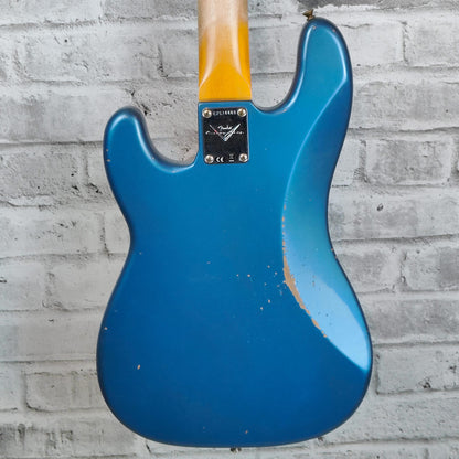 Fender Custom Shop 1964 Precision Bass Relic, Rosewood Fingerboard, Aged Lake Placid Blue