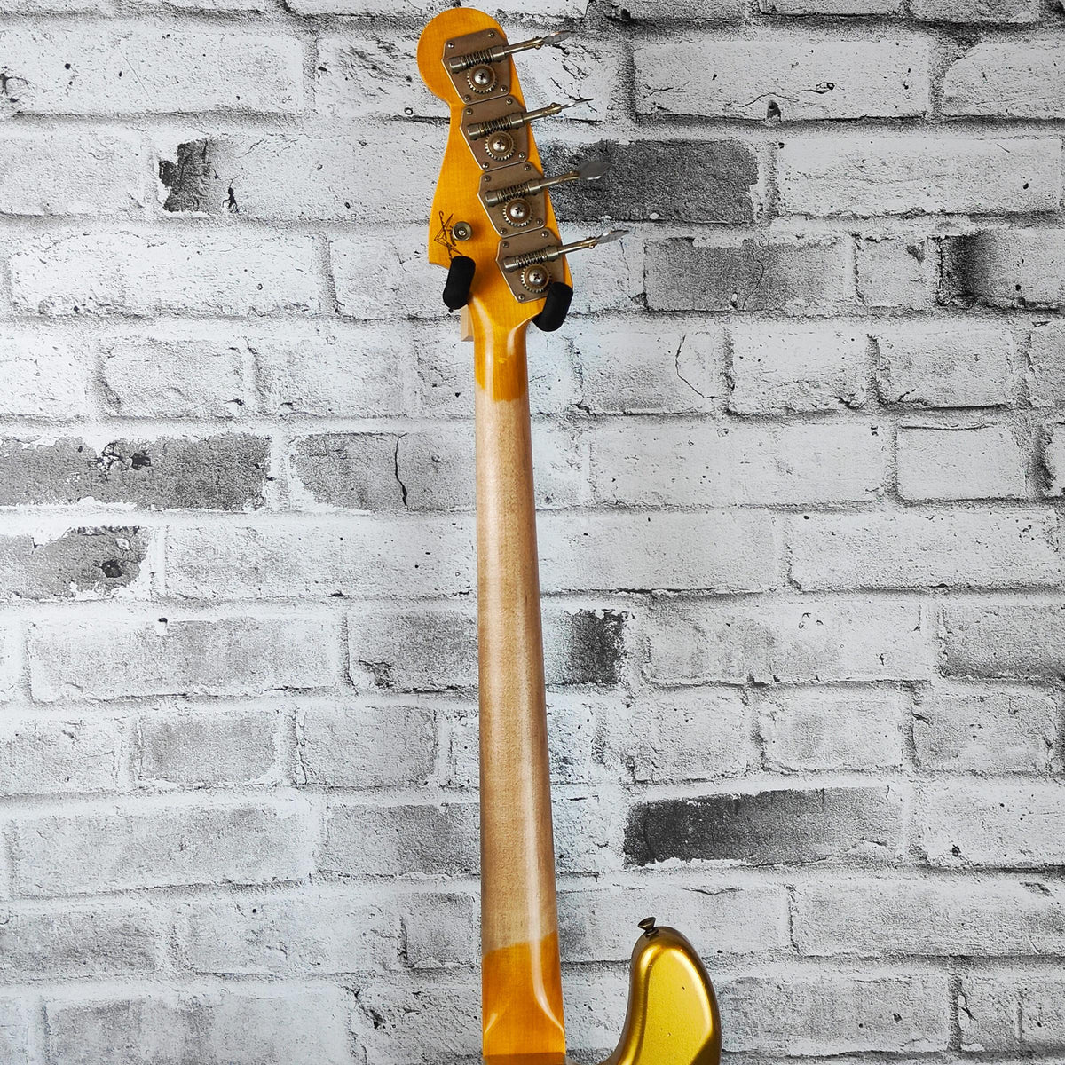Fender Custom Shop 1963 Jazz Bass Journeyman Relic, Rosewood Fingerboard, Aged Aztec Gold