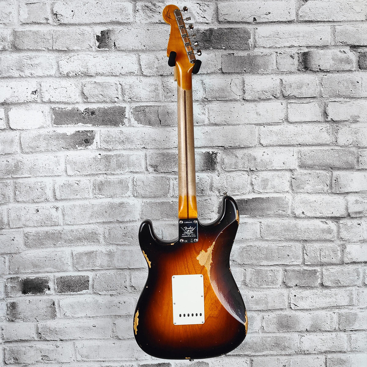 Fender Custom Shop Limited Edition Fat 1954 Stratocaster Relic with Closet Classic Hardware, 1-Piece Quartersawn Maple Neck Fingerboard, Wide-Fade Chocolate 2-Color Sunburst