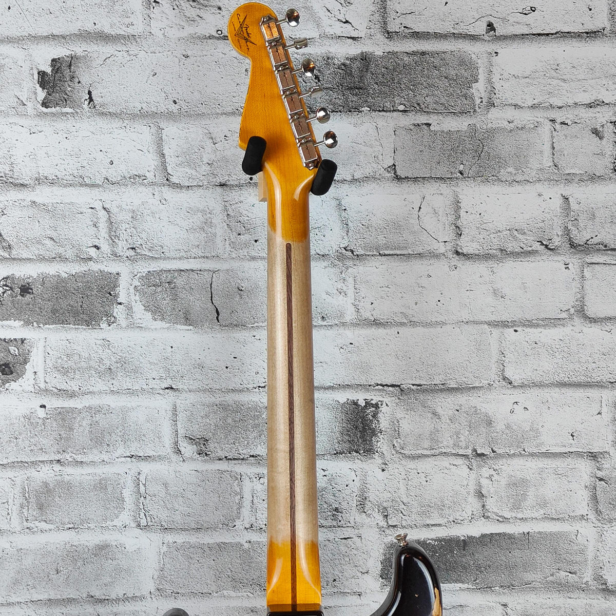 Fender Custom Shop Limited Edition Fat 1954 Stratocaster Relic with Closet Classic Hardware, 1-Piece Quartersawn Maple Neck Fingerboard, Wide-Fade Chocolate 2-Color Sunburst