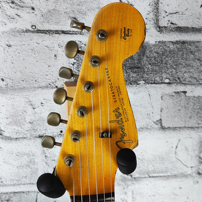 Fender Custom Shop Limited Edition 1964 L-Series Stratocaster Heavy Relic, 3A Rosewood Fingerboard, Aged Daphne Blue