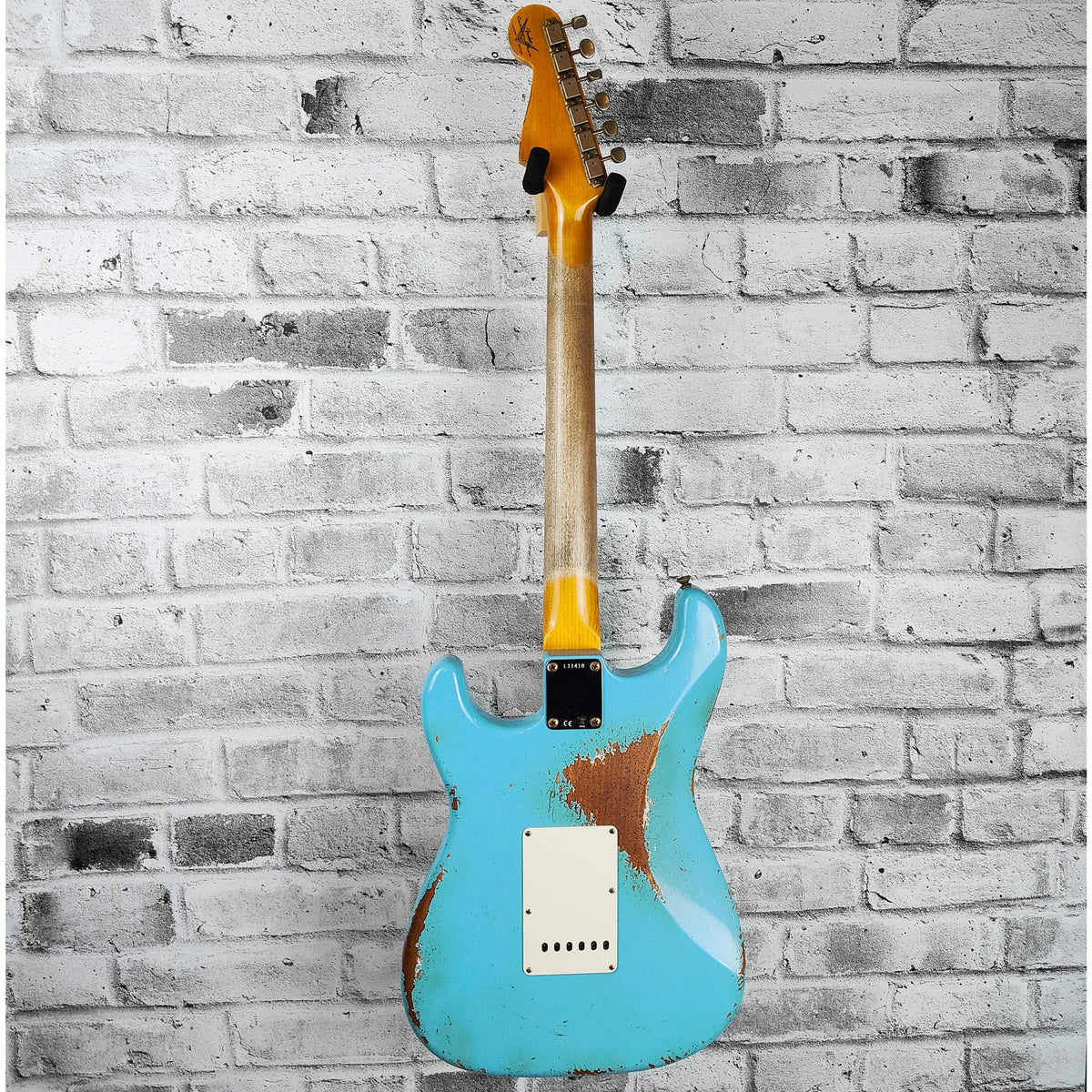 Fender Custom Shop Limited Edition 1964 L-Series Stratocaster Heavy Relic, 3A Rosewood Fingerboard, Aged Daphne Blue