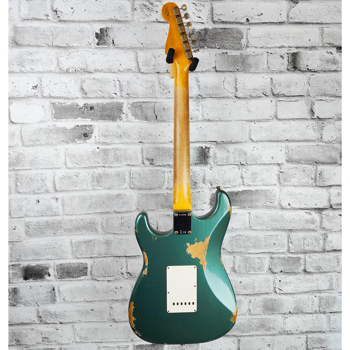 Fender Custom Shop  Limited Edition 1964 L-Series Stratocaster Heavy Relic, 3A Rosewood Fingerboard, Aged Sherwood Green Metallic