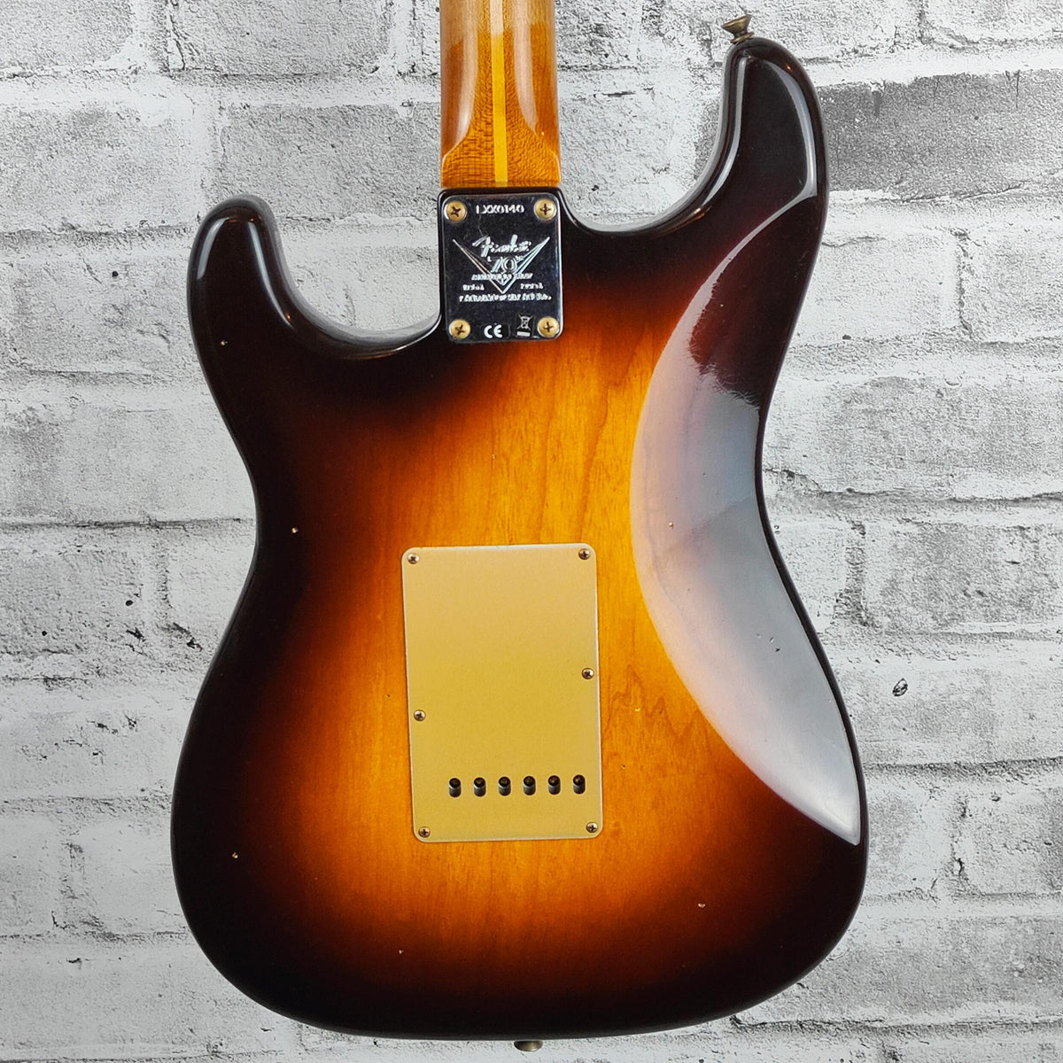 Fender Custom Shop  Limited Edition 1954 Roasted Stratocaster Journeyman Relic, 1-Piece Roasted Quarterswan Maple Neck Fingerboard, Wide-Fade Chocolate 2-Color Sunburst