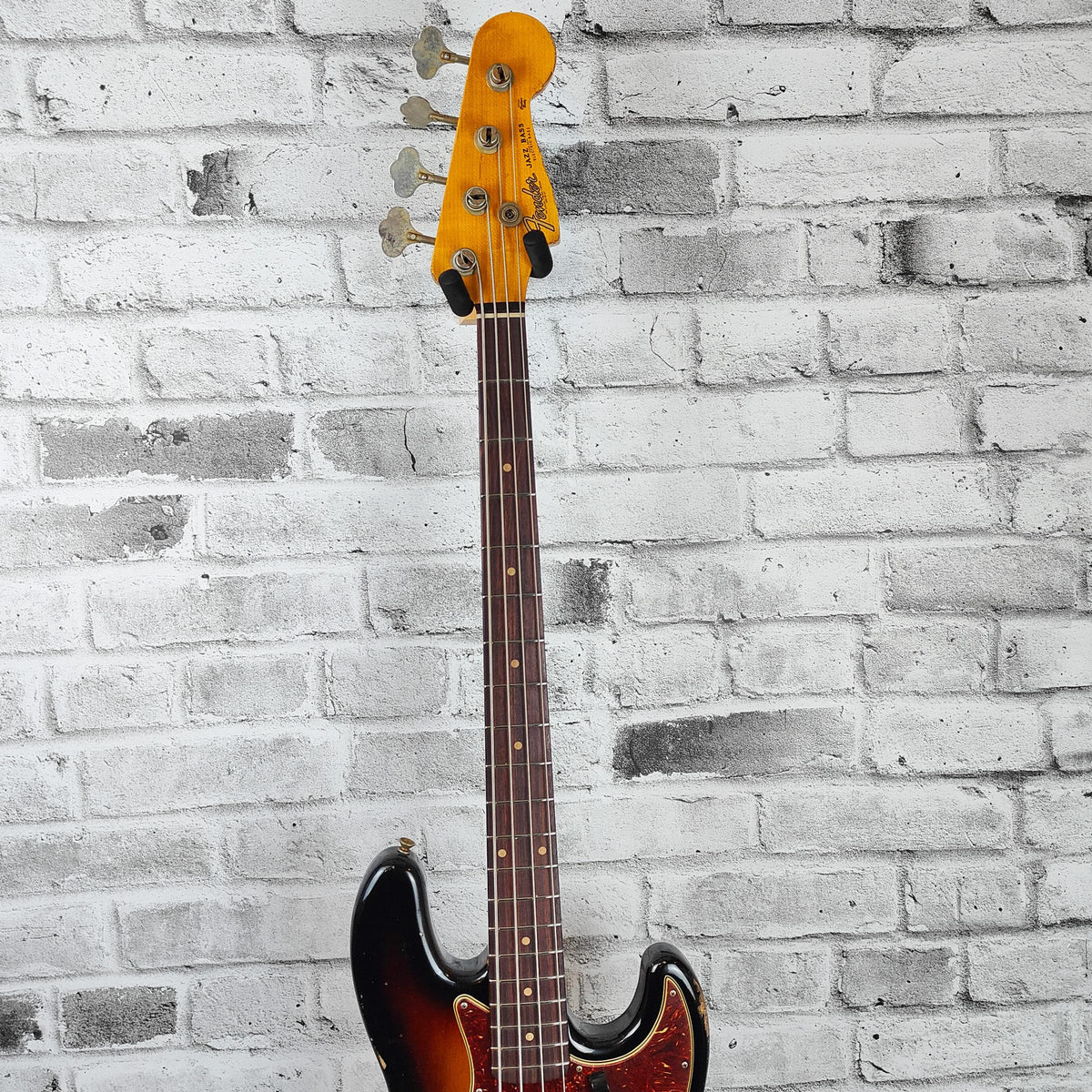 Fender Custom Shop 1961 Jazz Bass Heavy Relic, 3A Rosewood Fingerboard, 3-Color Sunburst