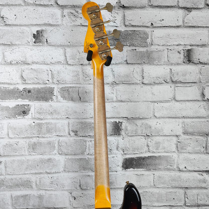 Fender Custom Shop 1961 Jazz Bass Heavy Relic, 3A Rosewood Fingerboard, 3-Color Sunburst